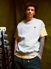 RH Embroidered Raw Cut Crewneck