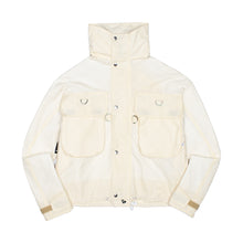 Waxed Cotton Cropped Parka