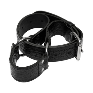 Leather Cop Restraint Belt