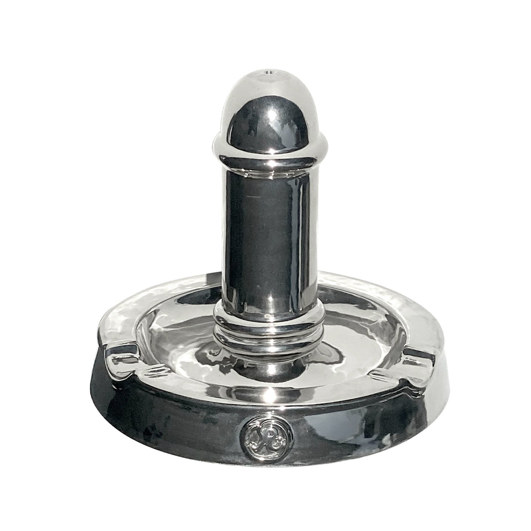 Silver Luster Incense Burner